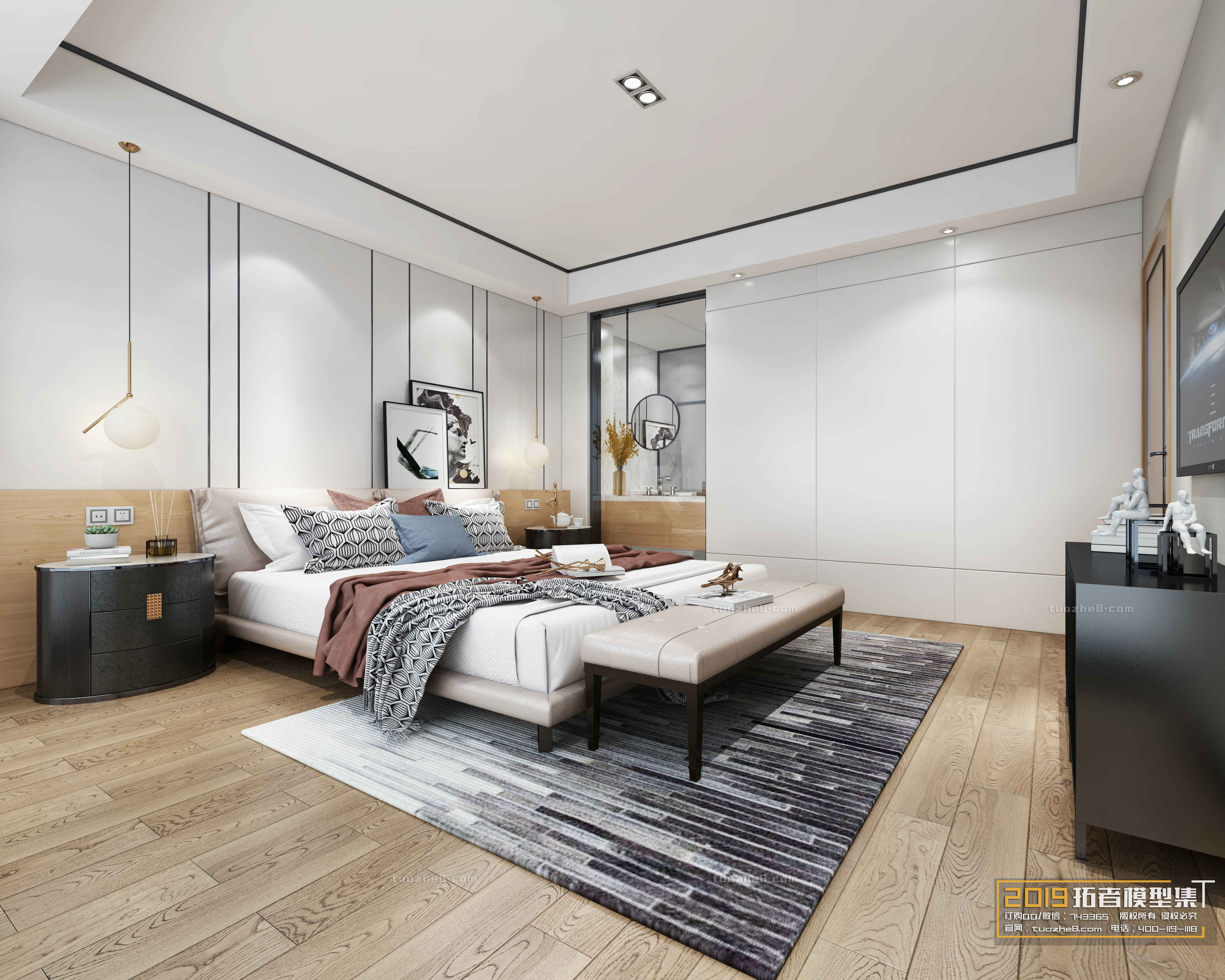 Extension Interior – BEDROOM – MODERNSTYLES – 069 - thumbnail 1