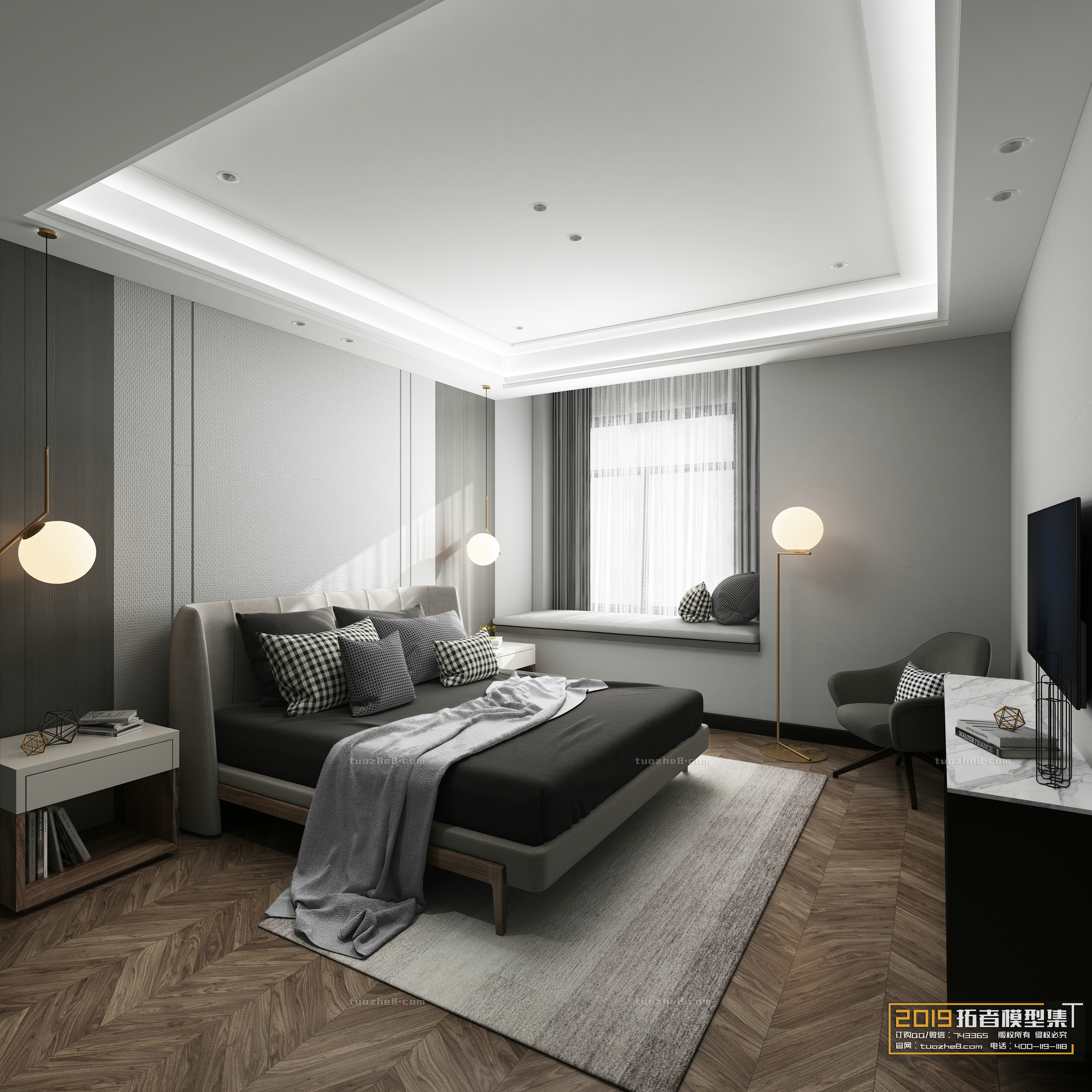 Extension Interior – BEDROOM – MODERNSTYLES – 081 - thumbnail 1