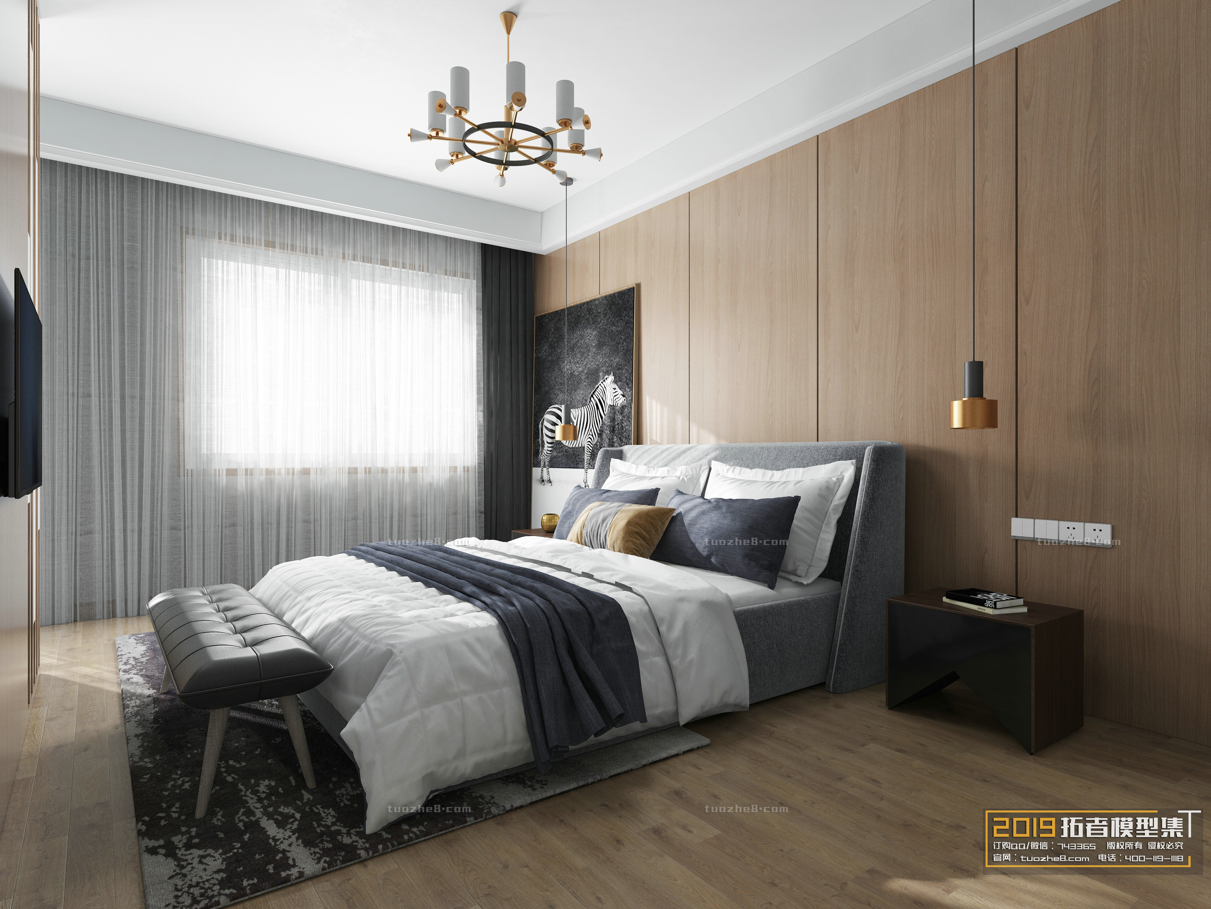 Extension Interior – BEDROOM – MODERNSTYLES – 083 - thumbnail 1