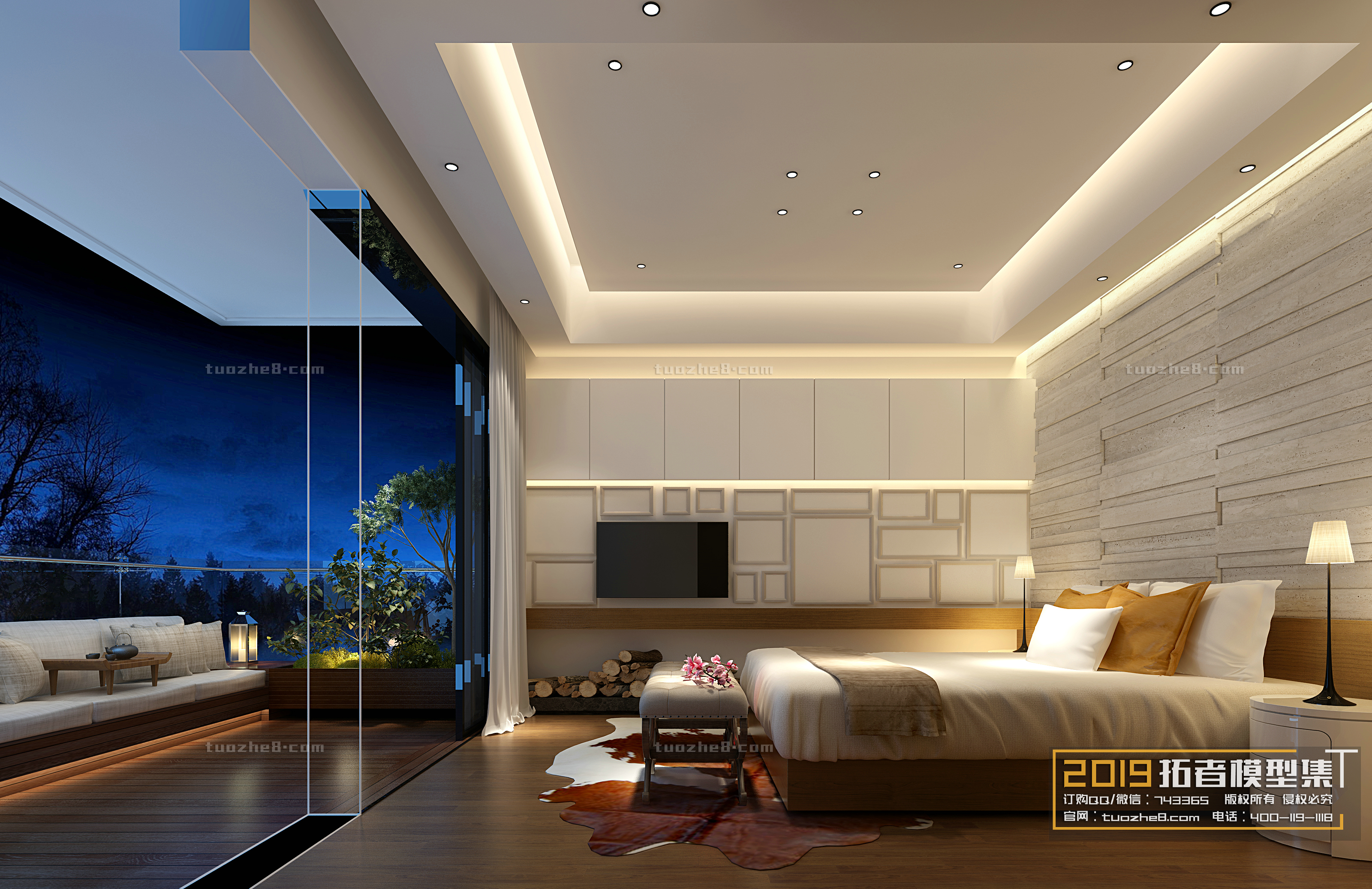 Extension Interior – BEDROOM – MODERNSTYLES – 084 - thumbnail 1