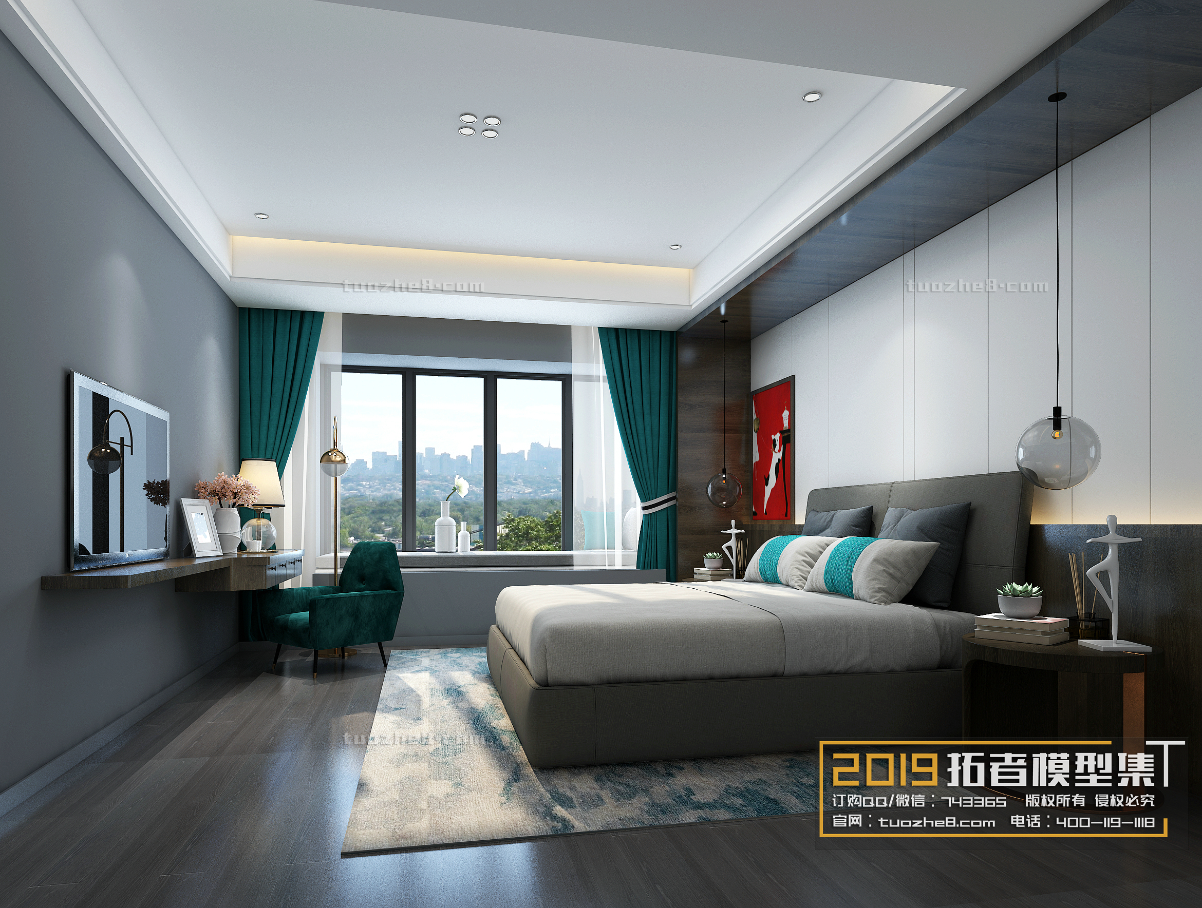 Extension Interior – BEDROOM – MODERNSTYLES – 091 - thumbnail 1