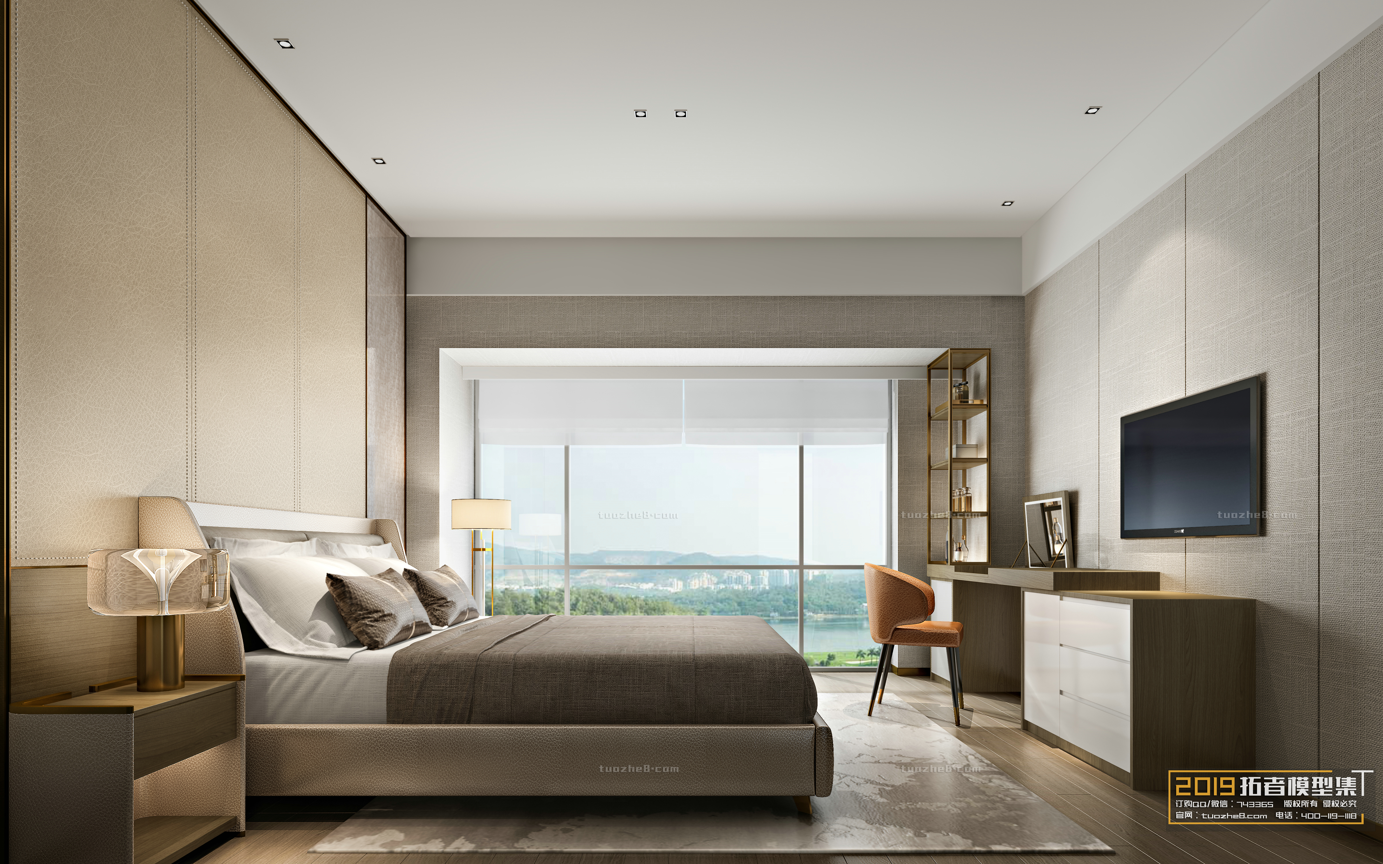 Extension Interior – BEDROOM – MODERNSTYLES – 094 - thumbnail 1