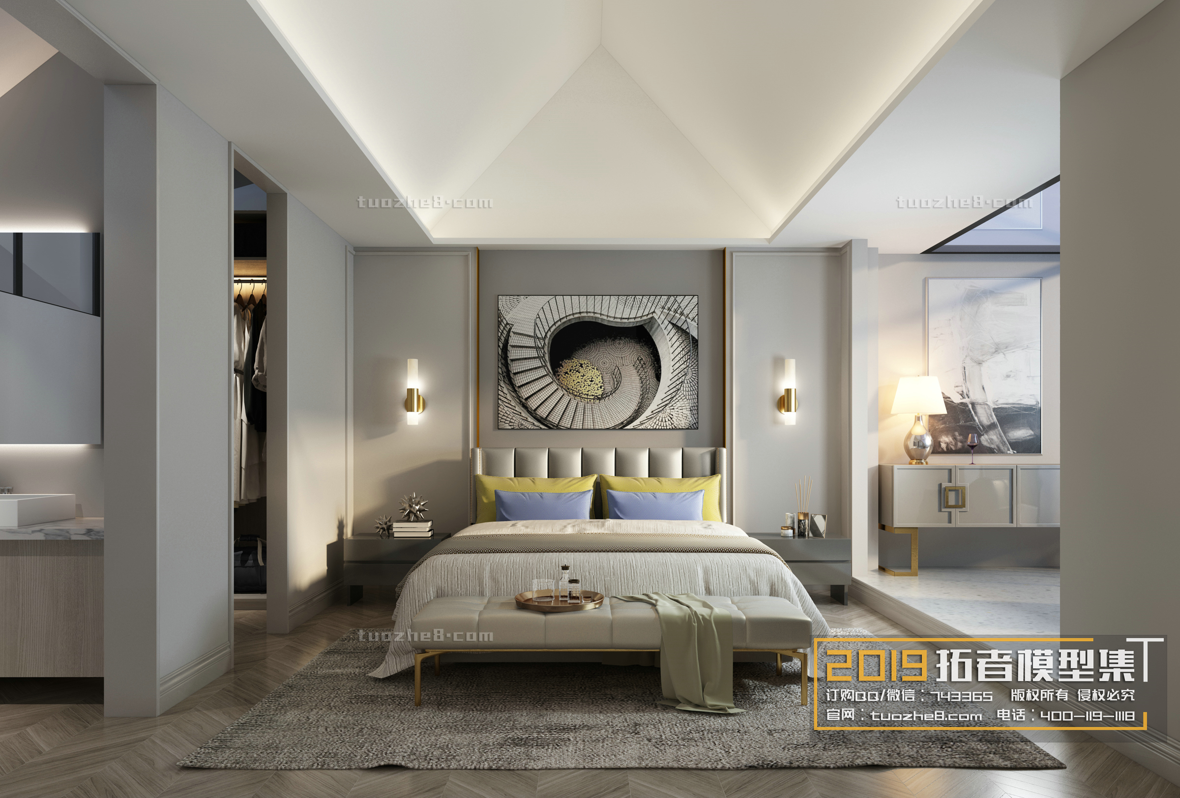 Extension Interior – BEDROOM – MODERNSTYLES – 097 - thumbnail 1