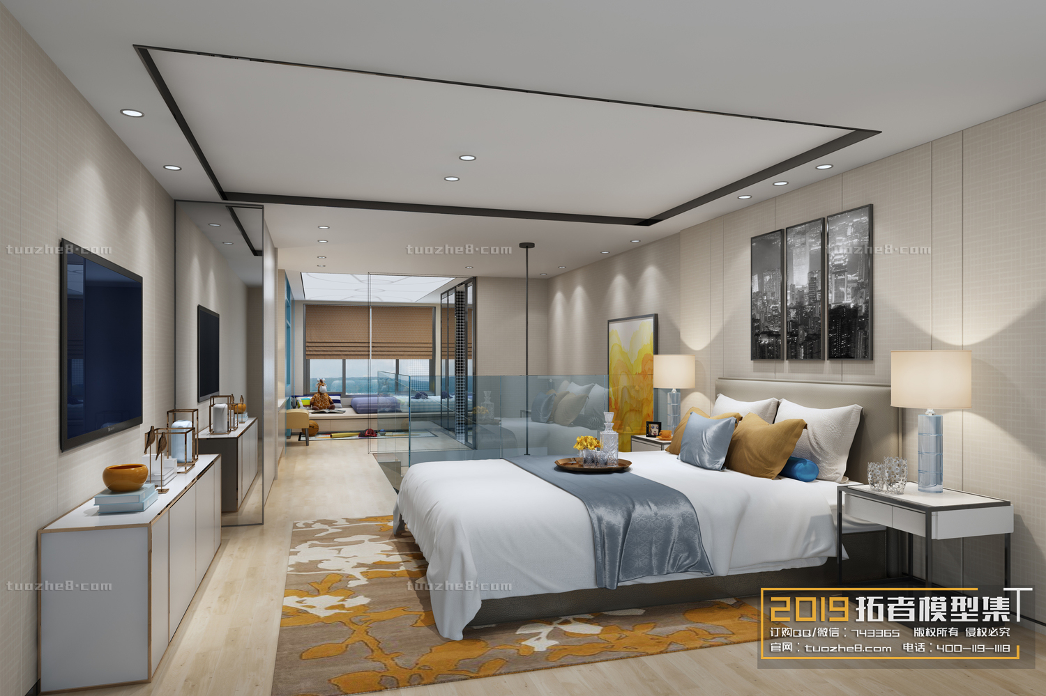 Extension Interior – BEDROOM – MODERNSTYLES – 104 - thumbnail 1