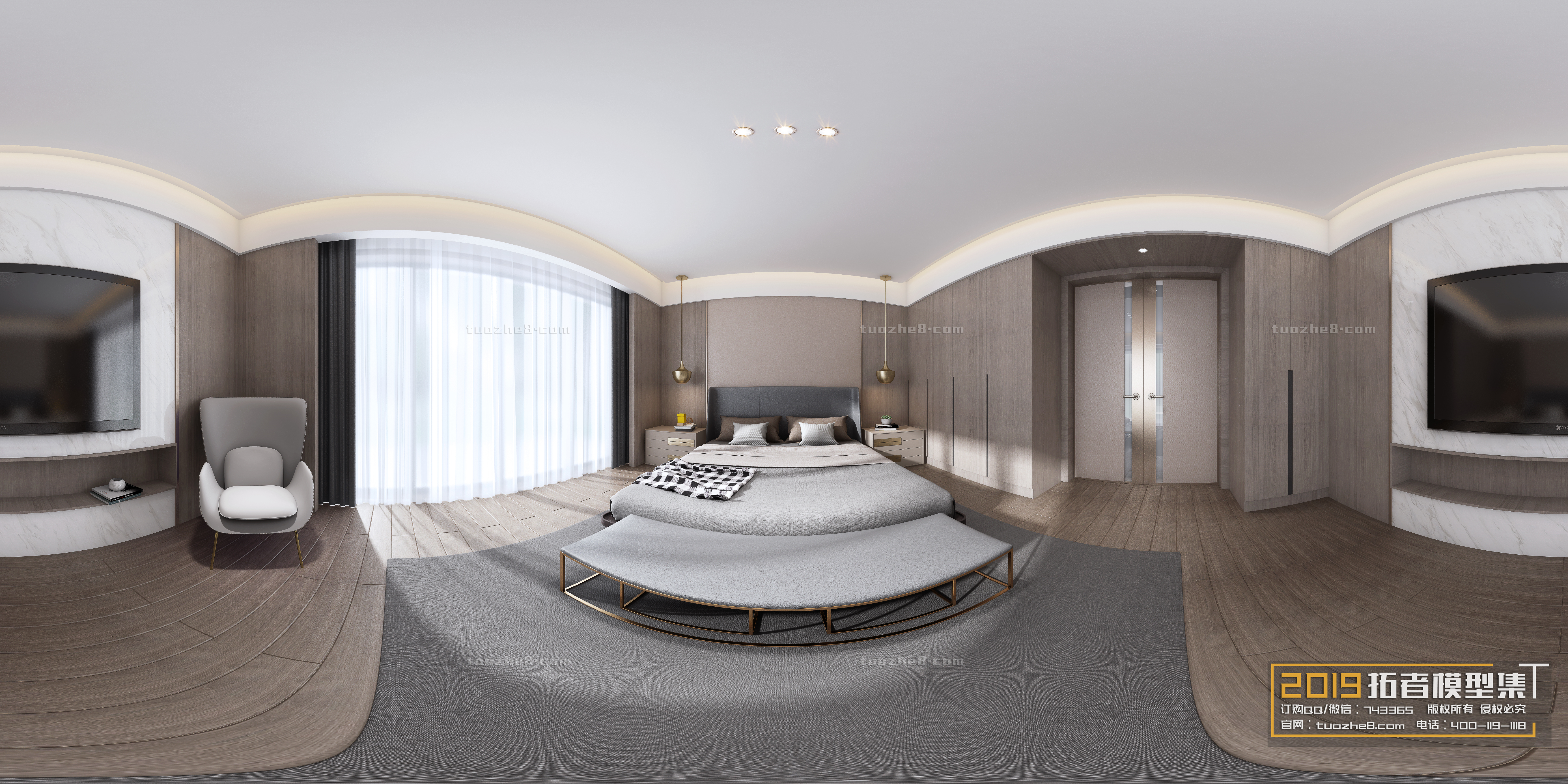 Extension Interior – BEDROOM – MODERNSTYLES – 137 - thumbnail 1