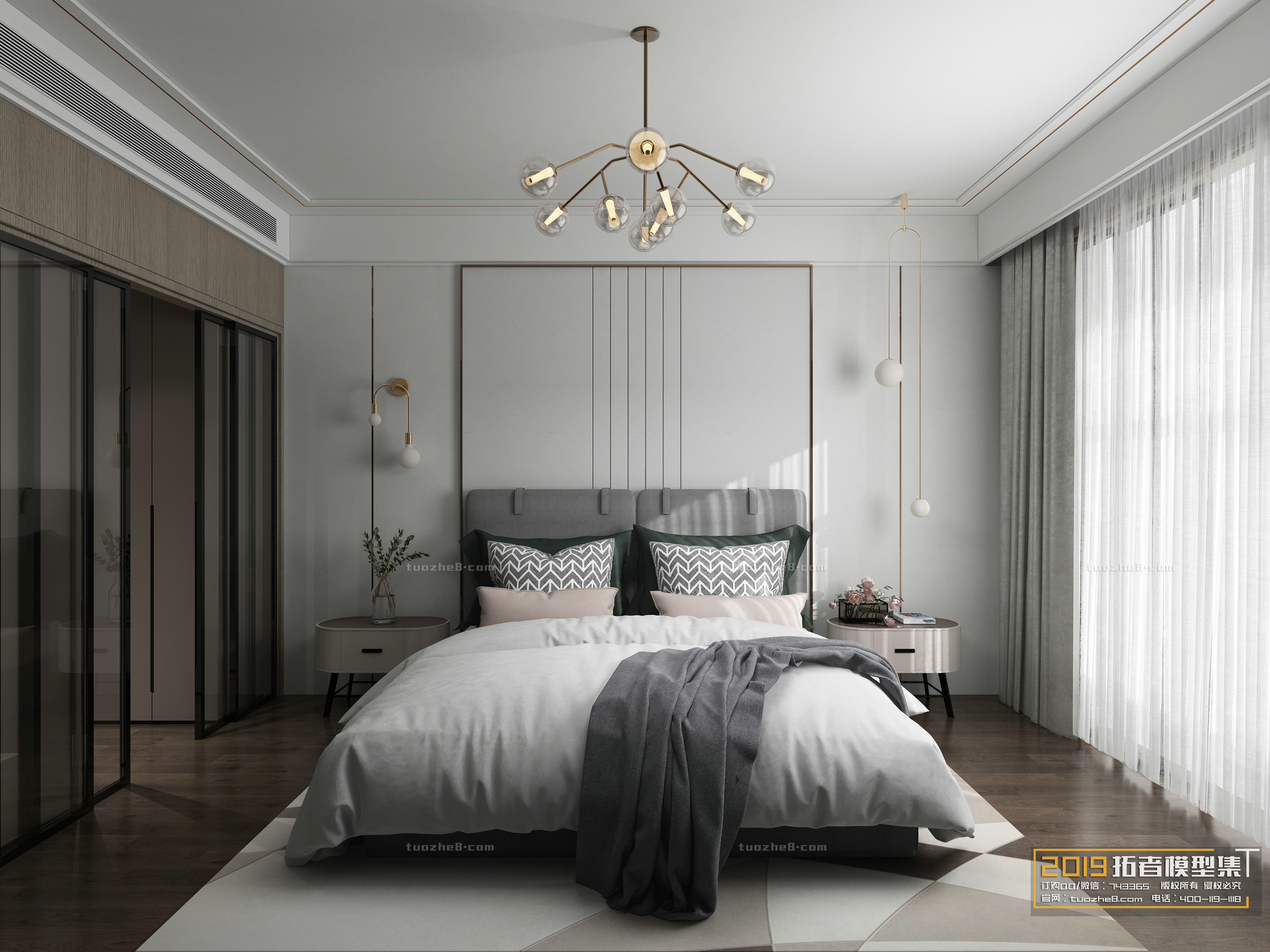 Extension Interior – BEDROOM – NORDIC STYLES – 012 - thumbnail 1