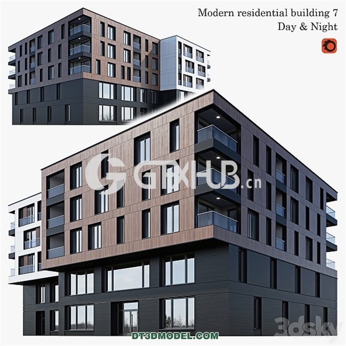 Architecture – Building – Apartment Building 7 - thumbnail 1