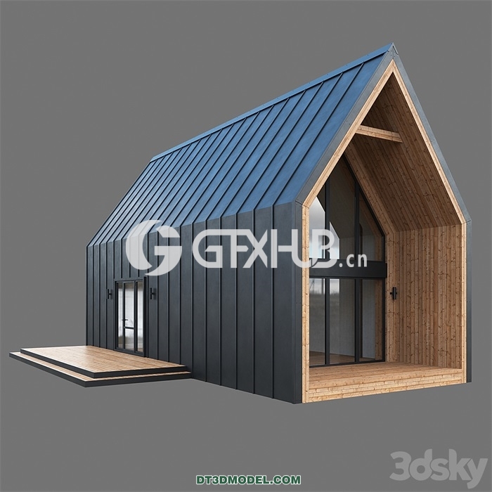 Architecture – Building – Barn house 04 - thumbnail 1