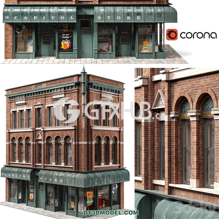 Architecture – Building – Brick building - thumbnail 1