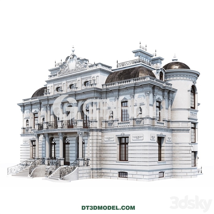 Architecture – Building – Classic facade - thumbnail 1