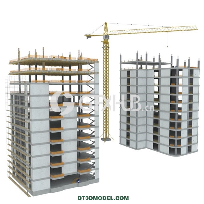 Architecture – Building – Construction Buildings Crane - thumbnail 1