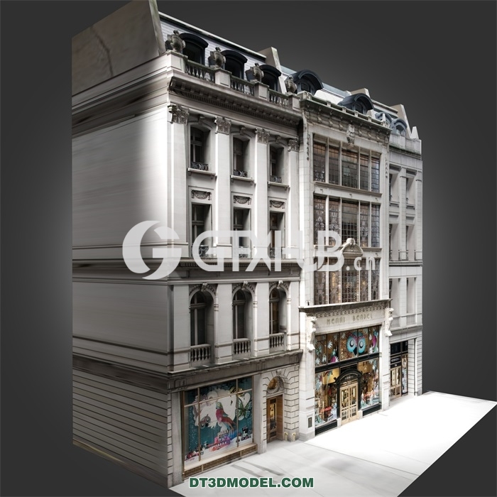 Architecture – Building – Facade Vol8 Luxury Store - thumbnail 1