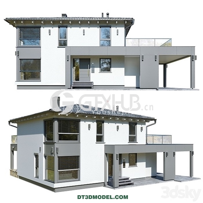 Architecture – Building – German House 2 – www.yousheji.cn - thumbnail 1