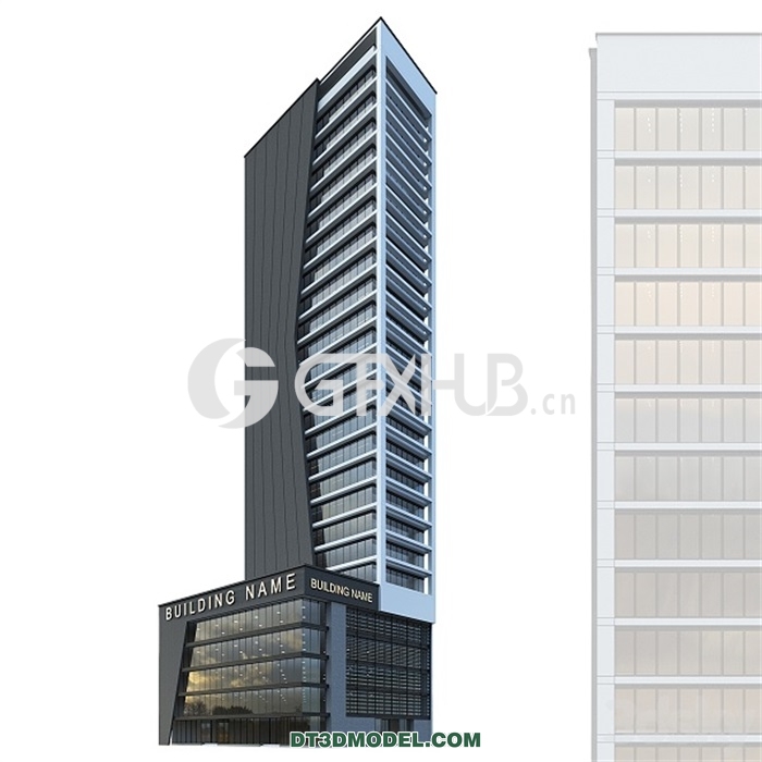 Architecture – Building – High Rise Office Building No 2 - thumbnail 1