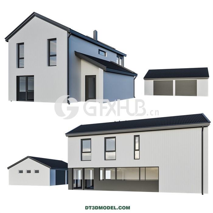 Architecture – Building – House 004 - thumbnail 1