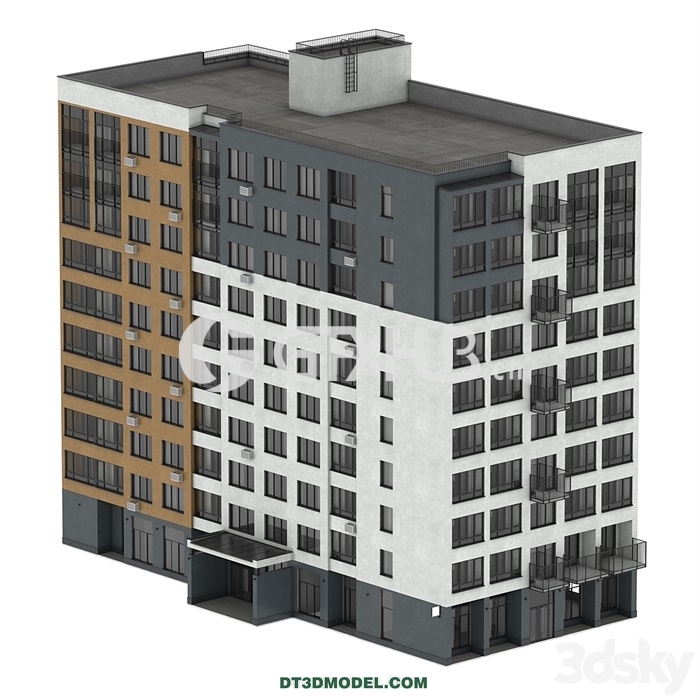 Architecture – Building – House 40 Multi-family residential building 41 - thumbnail 1