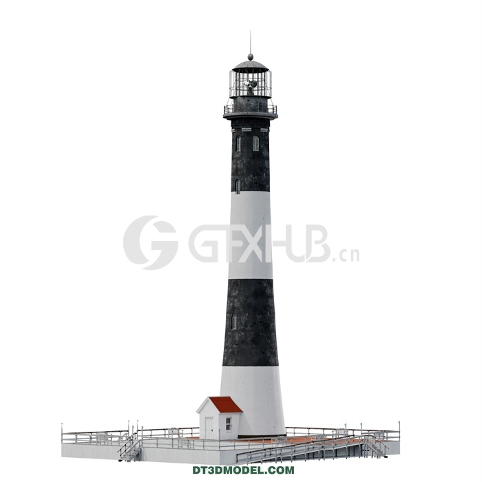 Architecture – Building – Lighthouse-FireIsland Lighthouse - thumbnail 1
