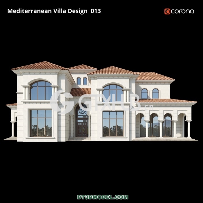 Architecture – Building – Mediterranean Villa Design 013 - thumbnail 1