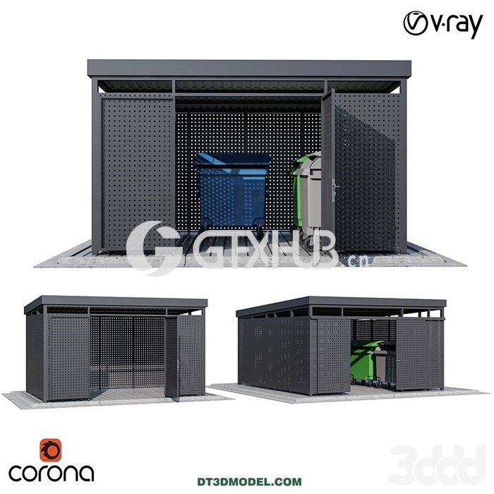 Architecture – Building – Modular boxes SET2 - thumbnail 1