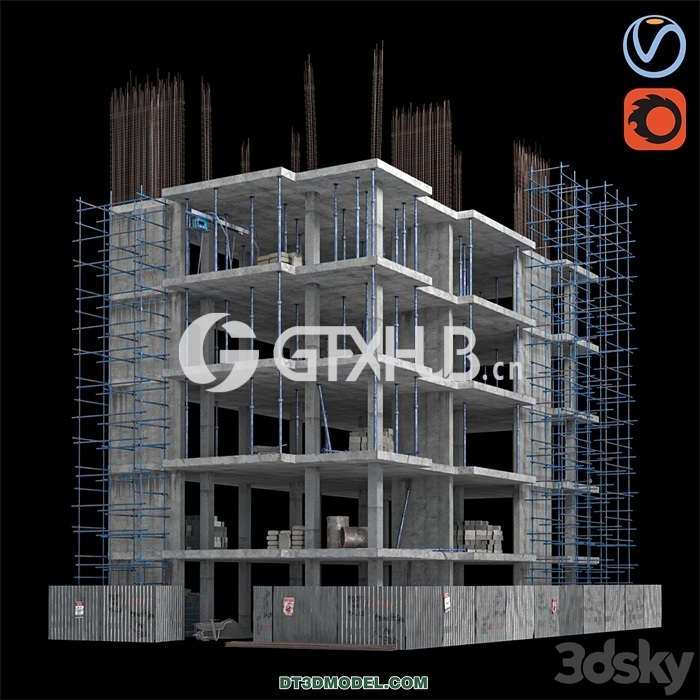 Architecture – Building – Modular building 09 - thumbnail 1