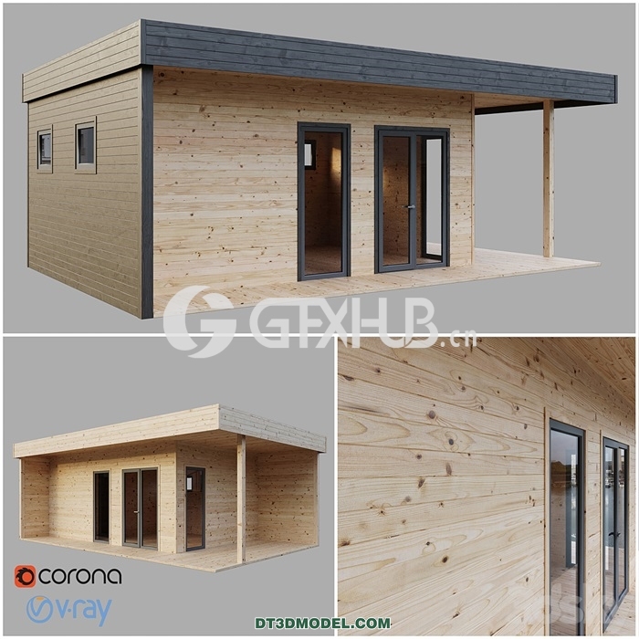 Architecture – Building – Modular house bathhouse - thumbnail 1