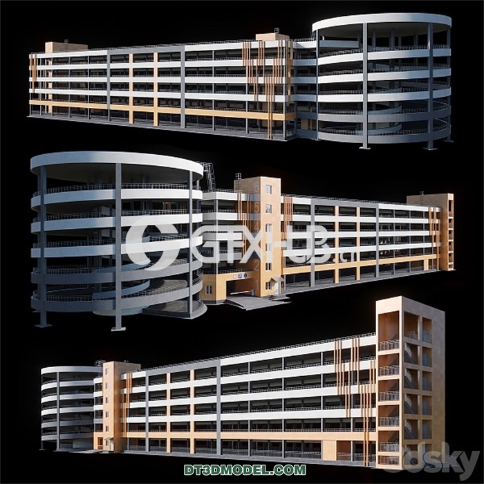 Architecture – Building – Multistorey Car Parking - thumbnail 1