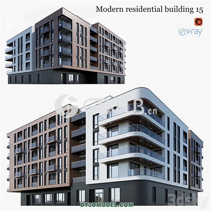 Architecture – Building – Residential building 15 - thumbnail 1