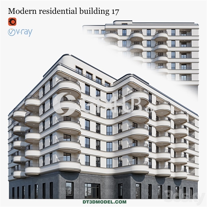 Architecture – Building – Residential building 17 - thumbnail 1