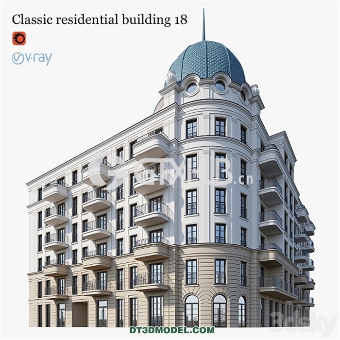 Architecture – Building – Residential Building 18 - thumbnail 1