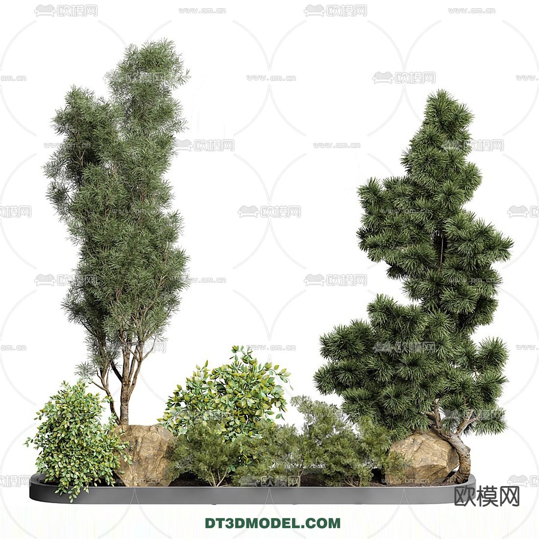 PLANTS – BUSH – VRAY / CORONA – 3D MODEL – 279 - thumbnail 1