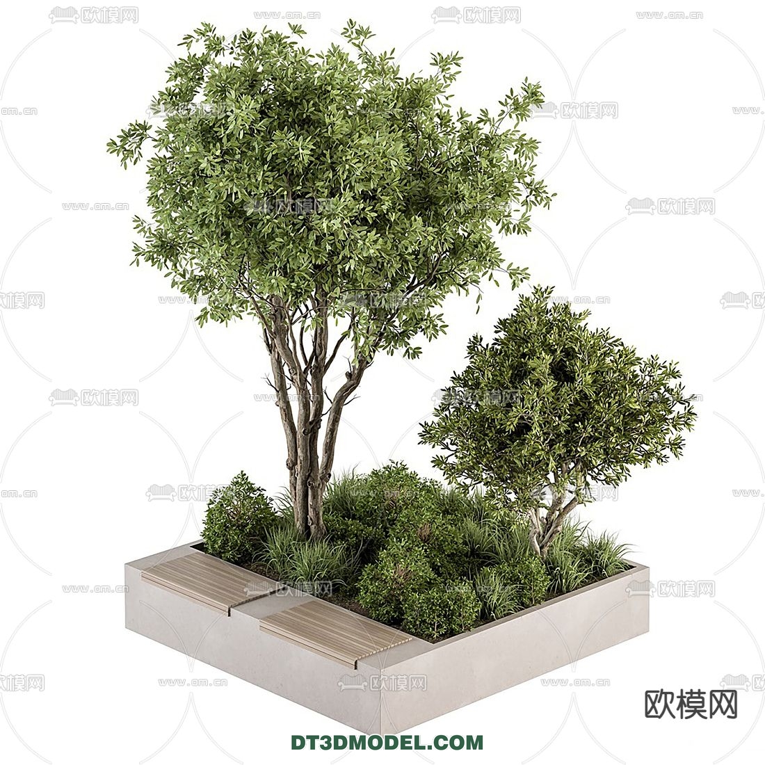 PLANTS – BUSH – VRAY / CORONA – 3D MODEL – 280 - thumbnail 1