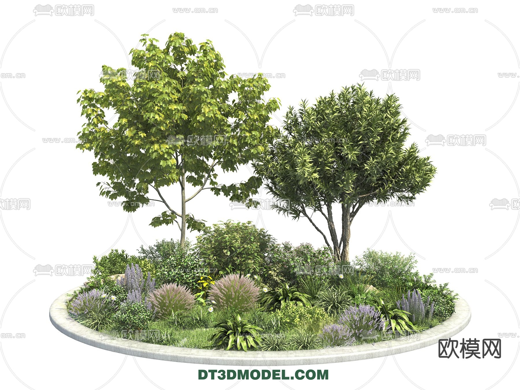 PLANTS – BUSH – VRAY / CORONA – 3D MODEL – 282 - thumbnail 1