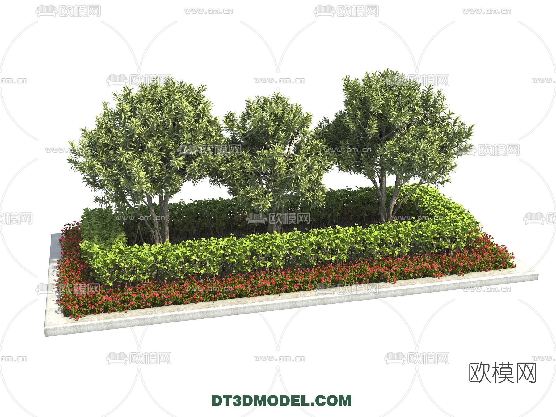 PLANTS – BUSH – VRAY / CORONA – 3D MODEL – 283 - thumbnail 1