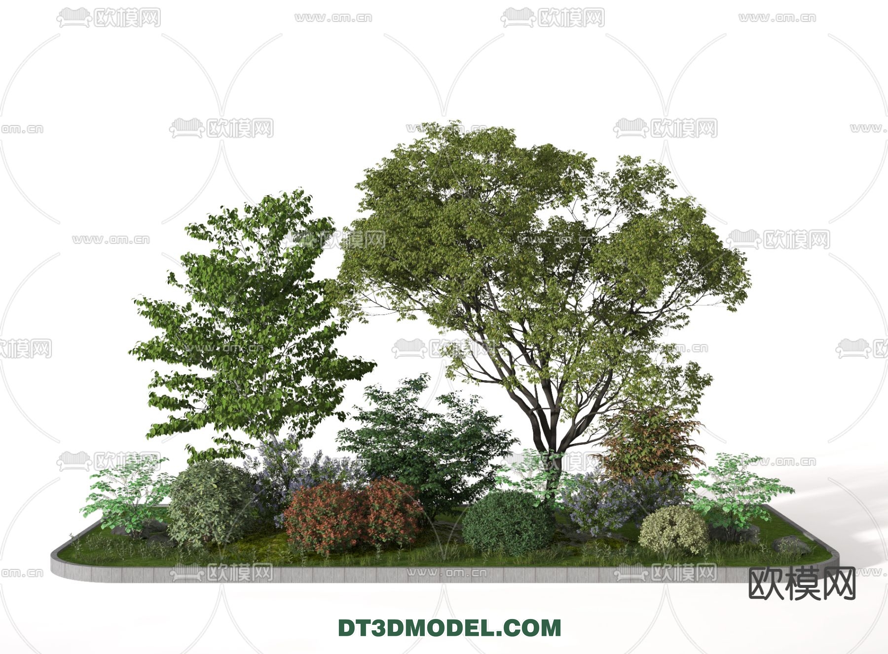 PLANTS – BUSH – VRAY / CORONA – 3D MODEL – 293 - thumbnail 1