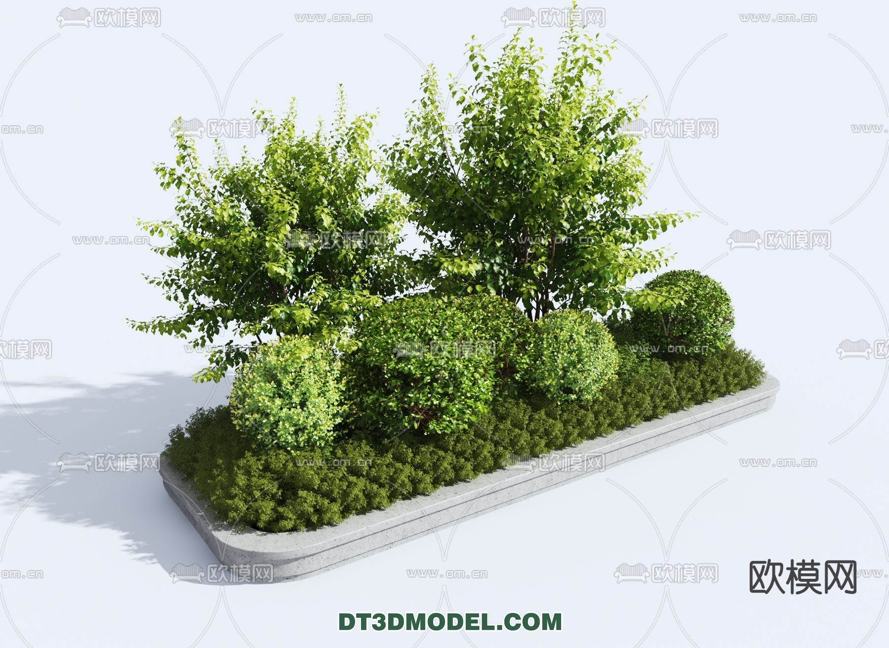 PLANTS – BUSH – VRAY / CORONA – 3D MODEL – 297 - thumbnail 1