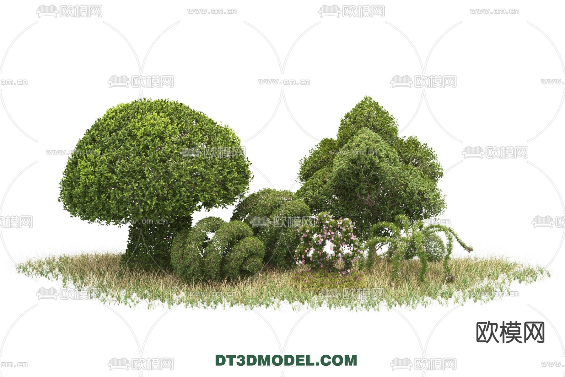 PLANTS – BUSH – VRAY / CORONA – 3D MODEL – 312 - thumbnail 1