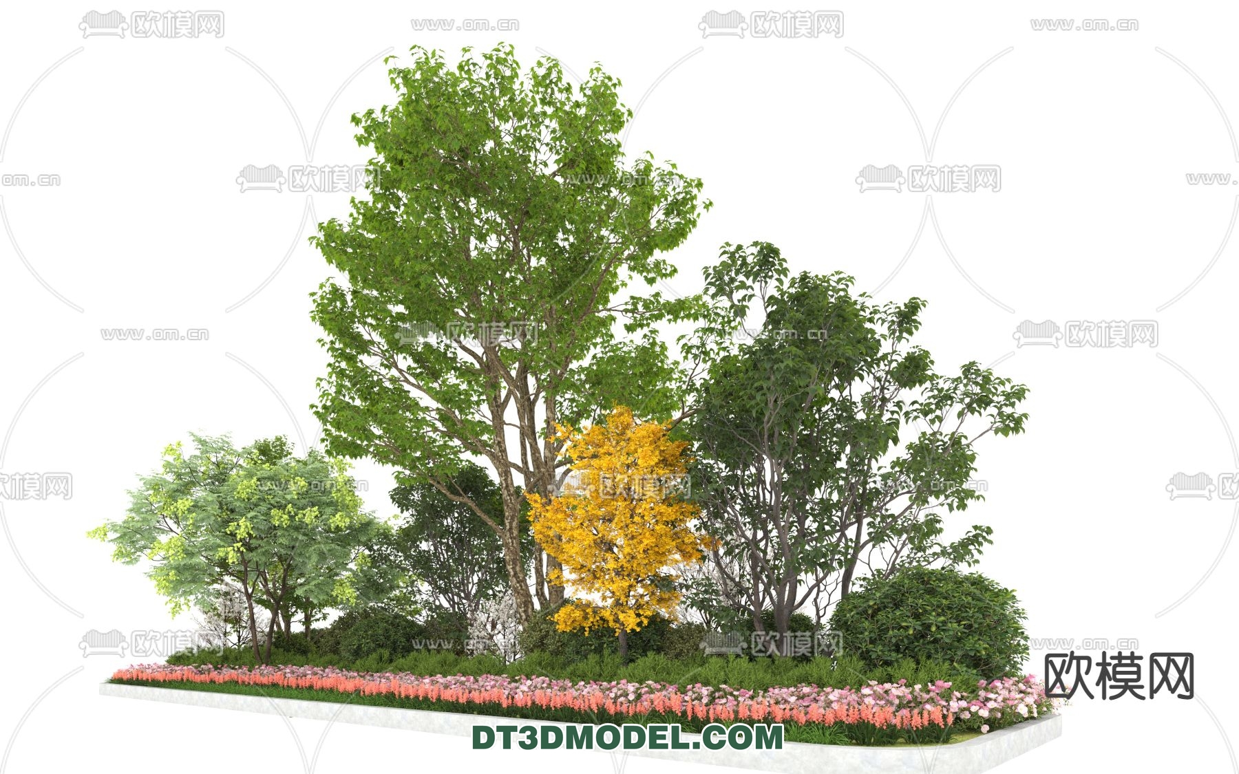 PLANTS – BUSH – VRAY / CORONA – 3D MODEL – 313 - thumbnail 1