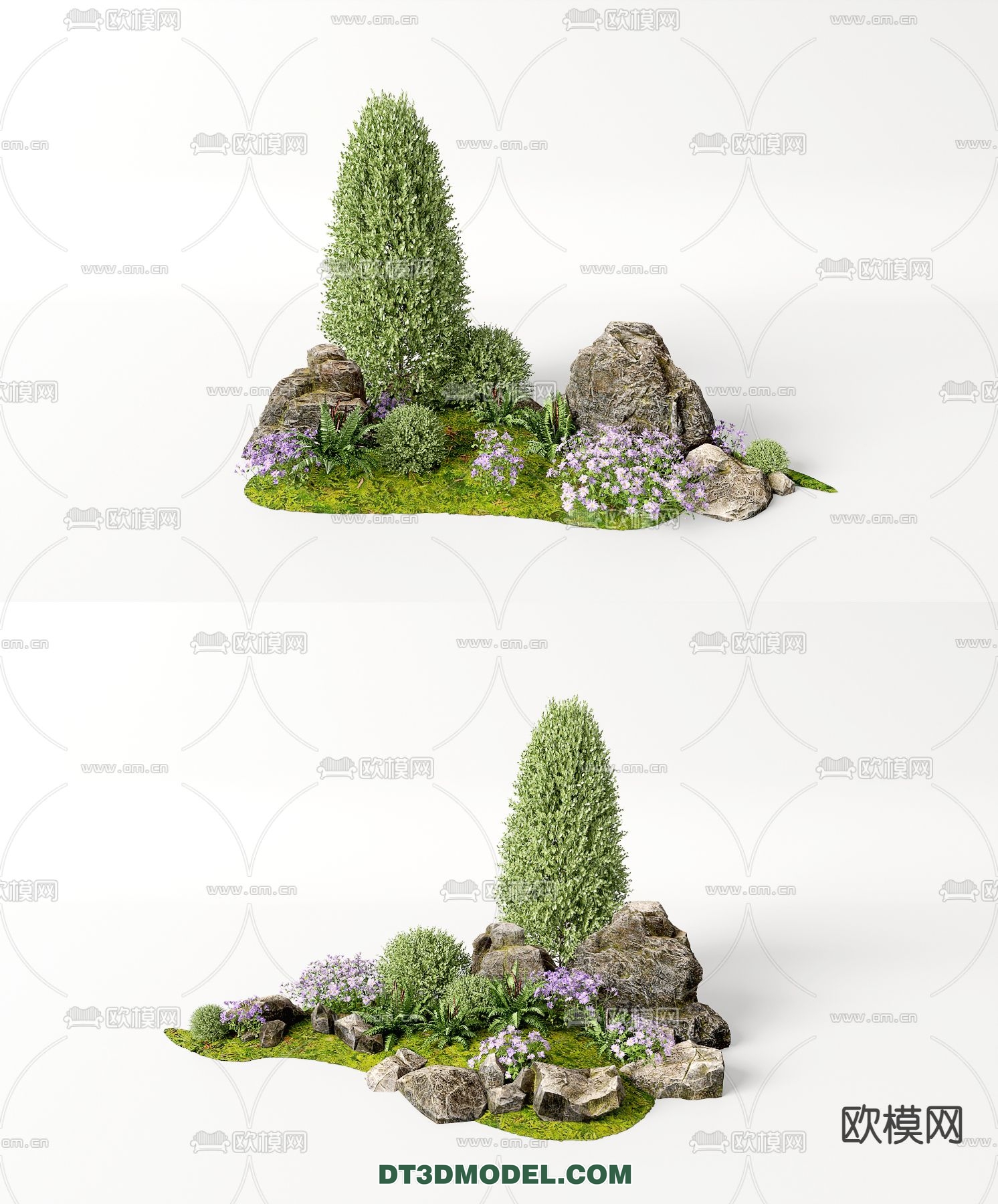 PLANTS – BUSH – VRAY / CORONA – 3D MODEL – 376 - thumbnail 1