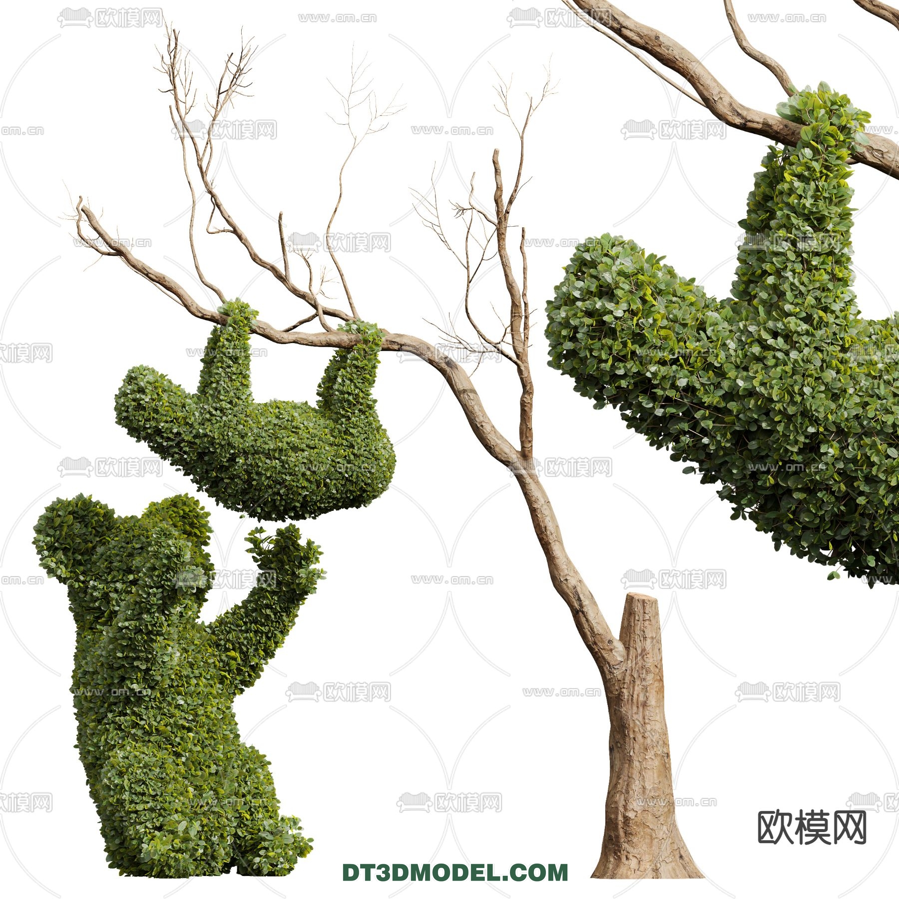 PLANTS – BUSH – VRAY / CORONA – 3D MODEL – 391 - thumbnail 1