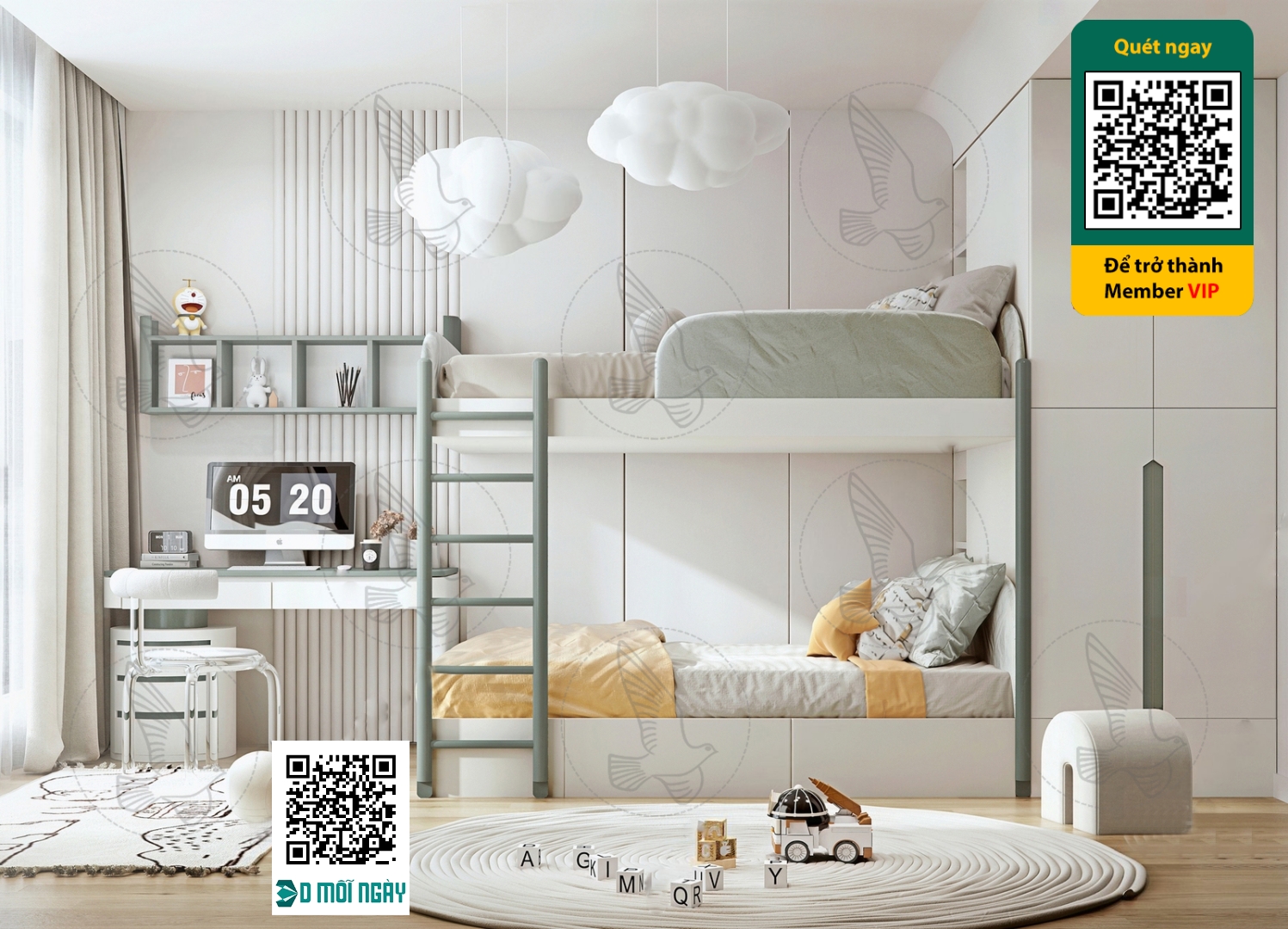 Children’s room 3D – 008 – 3740 - thumbnail 1