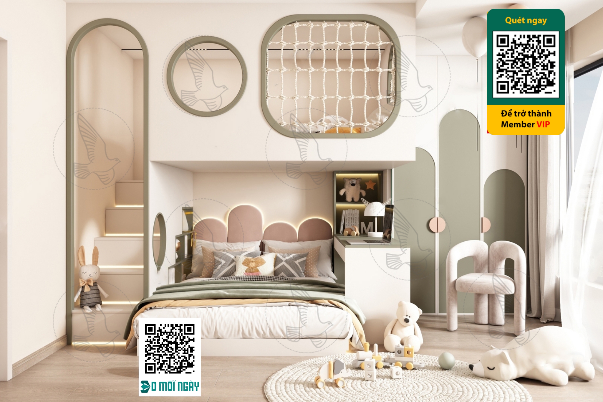 Children’s room 3D – 009 – 3741 - thumbnail 1