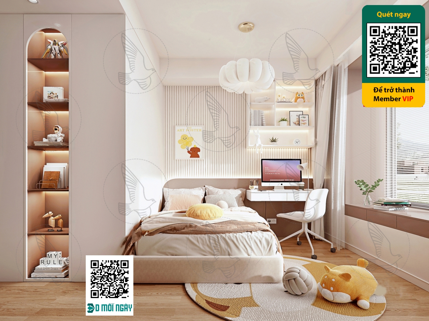 Children’s room 3D – 013 – 3745 - thumbnail 1