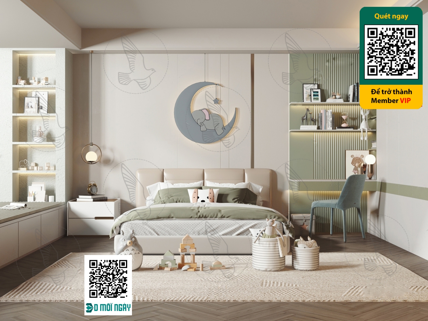 Children’s room 3D – 018 – 3750 - thumbnail 1