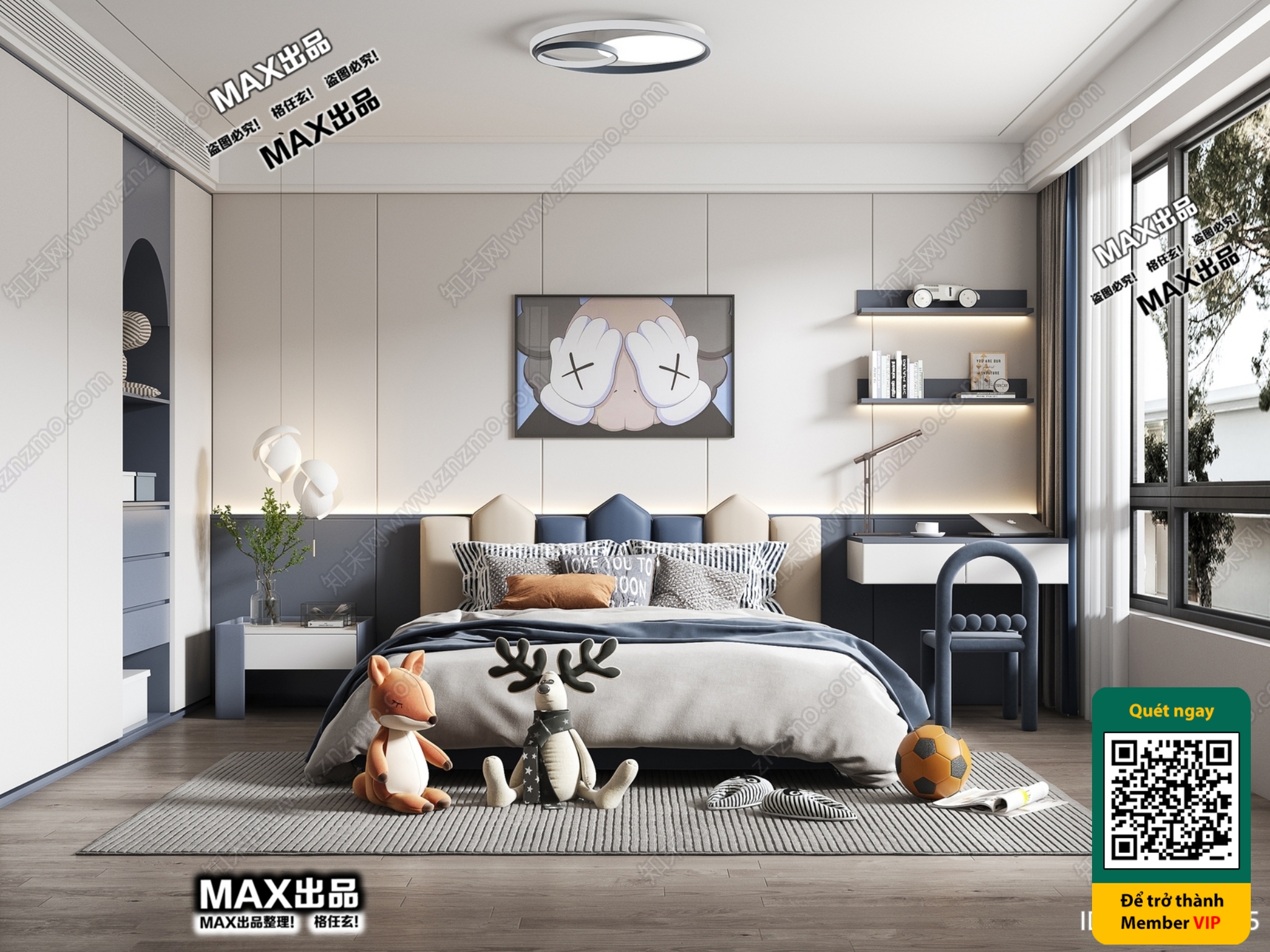 Children’s room 3D – 029 – 3761 - thumbnail 1