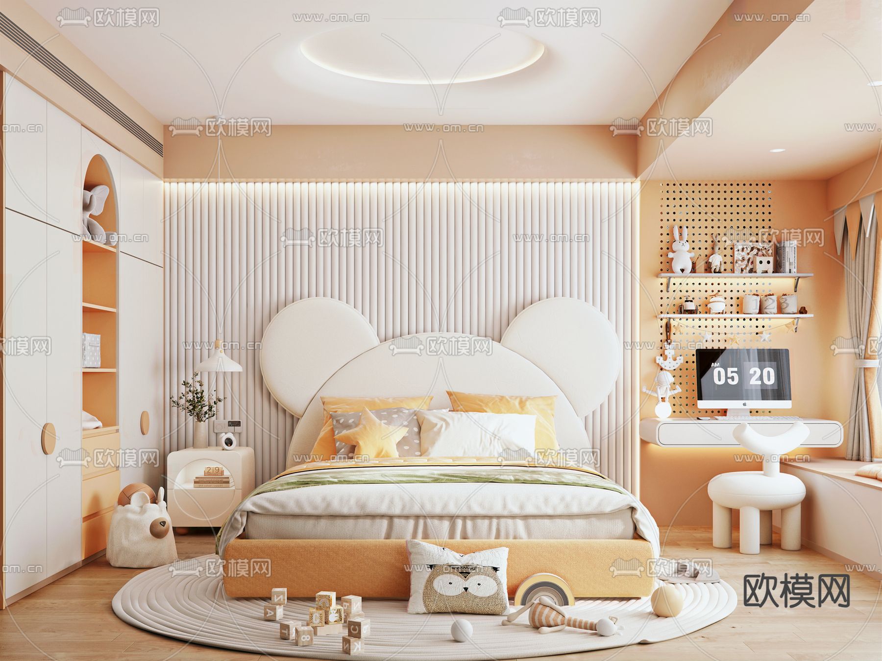 CHILDROOM SETS – VRAY / CORONA – 3D MODEL – 2574 - thumbnail 1