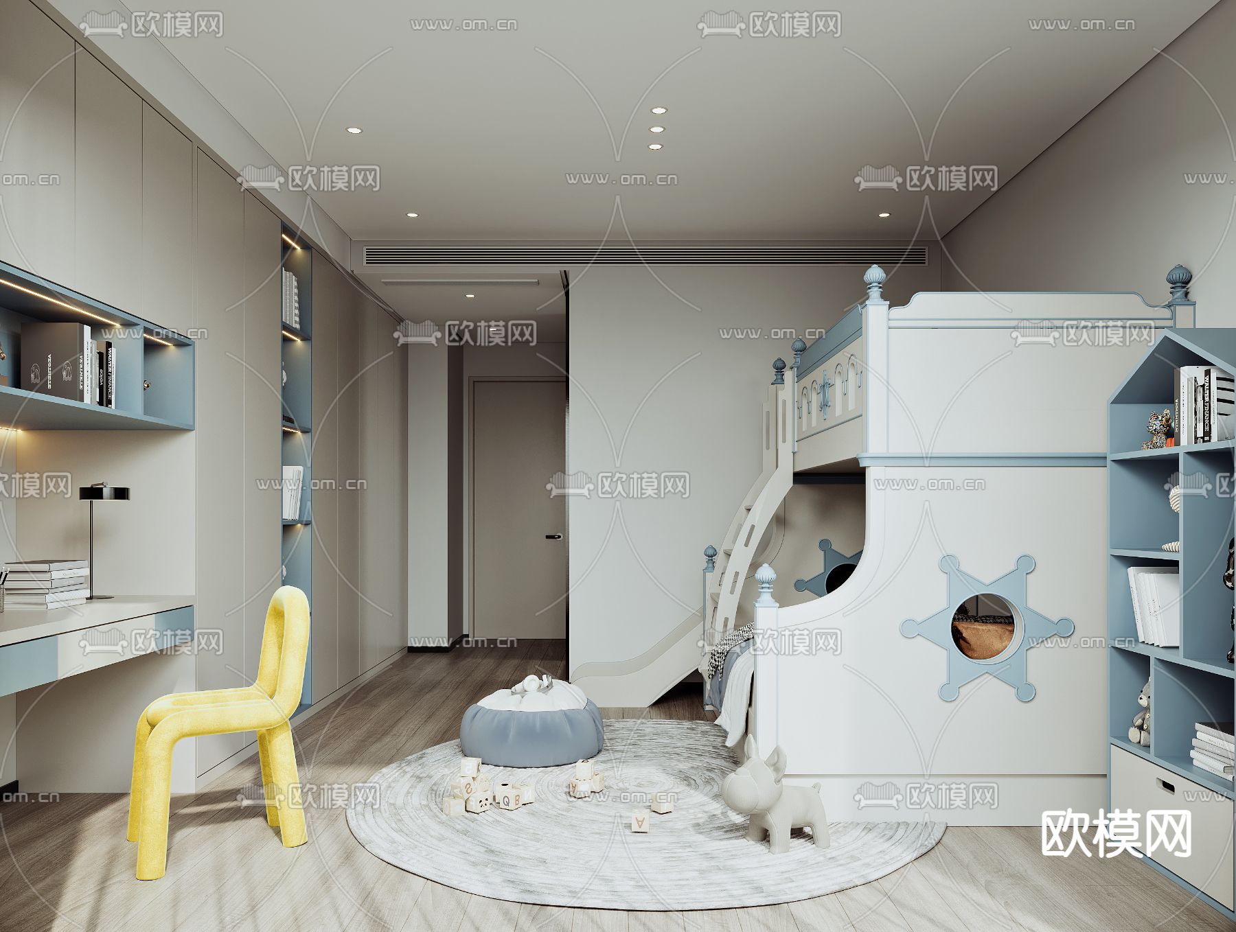 CHILDROOM SETS – VRAY / CORONA – 3D MODEL – 2578 - thumbnail 1