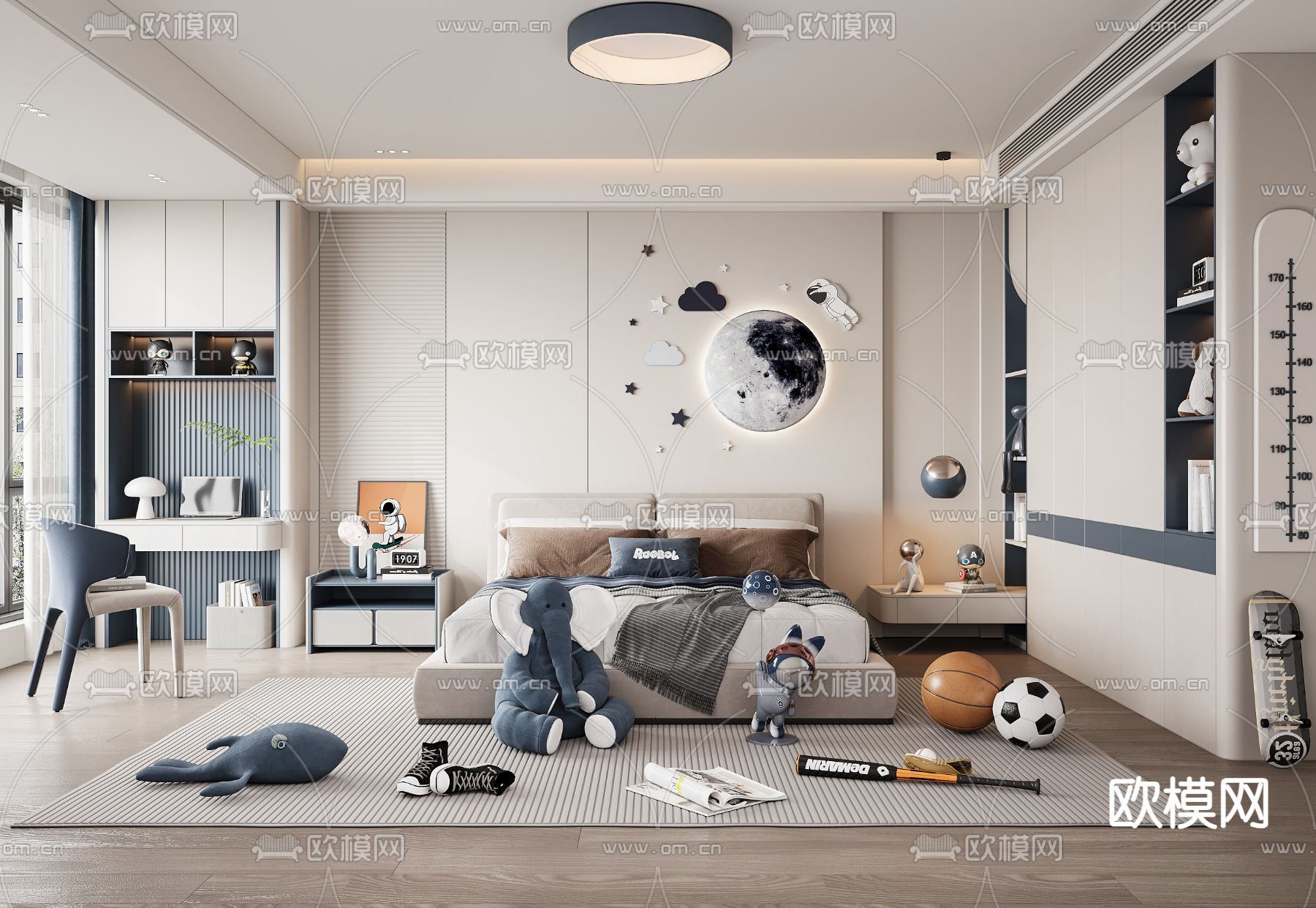 CHILDROOM SETS – VRAY / CORONA – 3D MODEL – 2594 - thumbnail 1