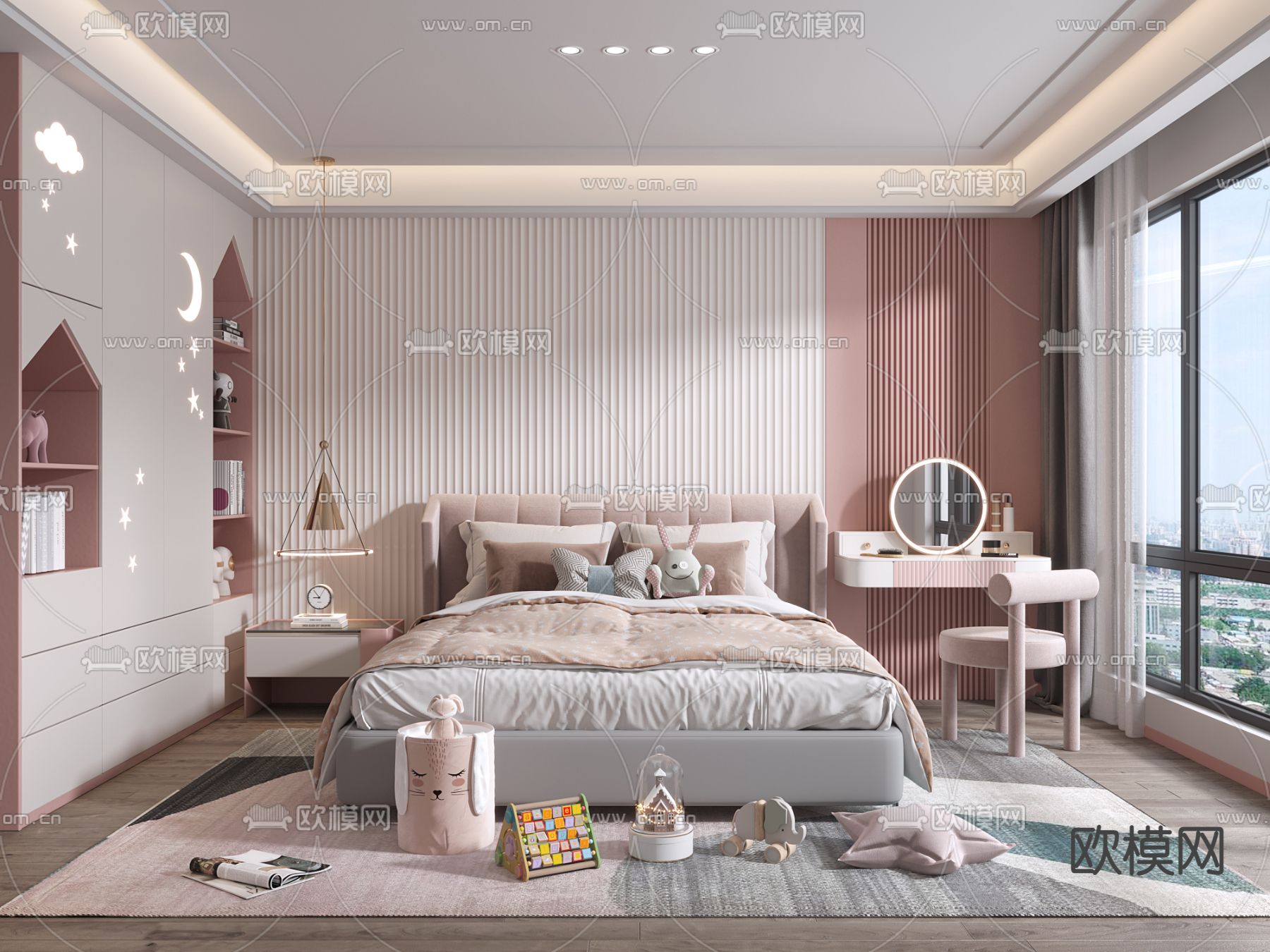 CHILDROOM SETS – VRAY / CORONA – 3D MODEL – 2603 - thumbnail 1