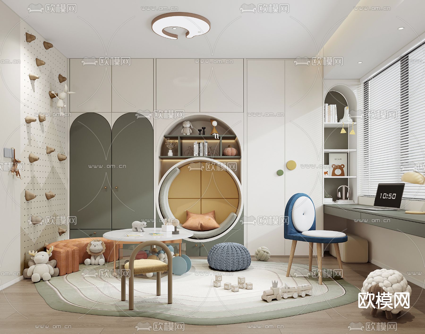 CHILDROOM SETS – VRAY / CORONA – 3D MODEL – 2640 - thumbnail 1