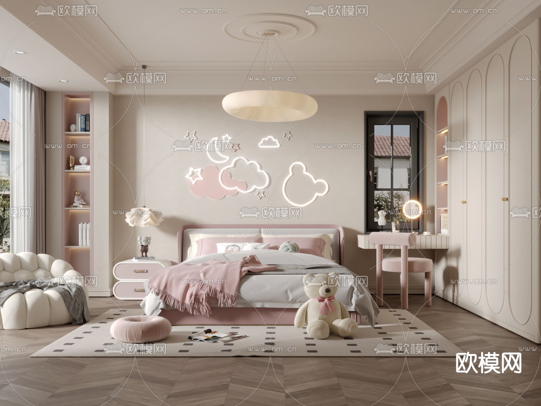 CHILDROOM SETS – VRAY / CORONA – 3D MODEL – 2648 - thumbnail 1